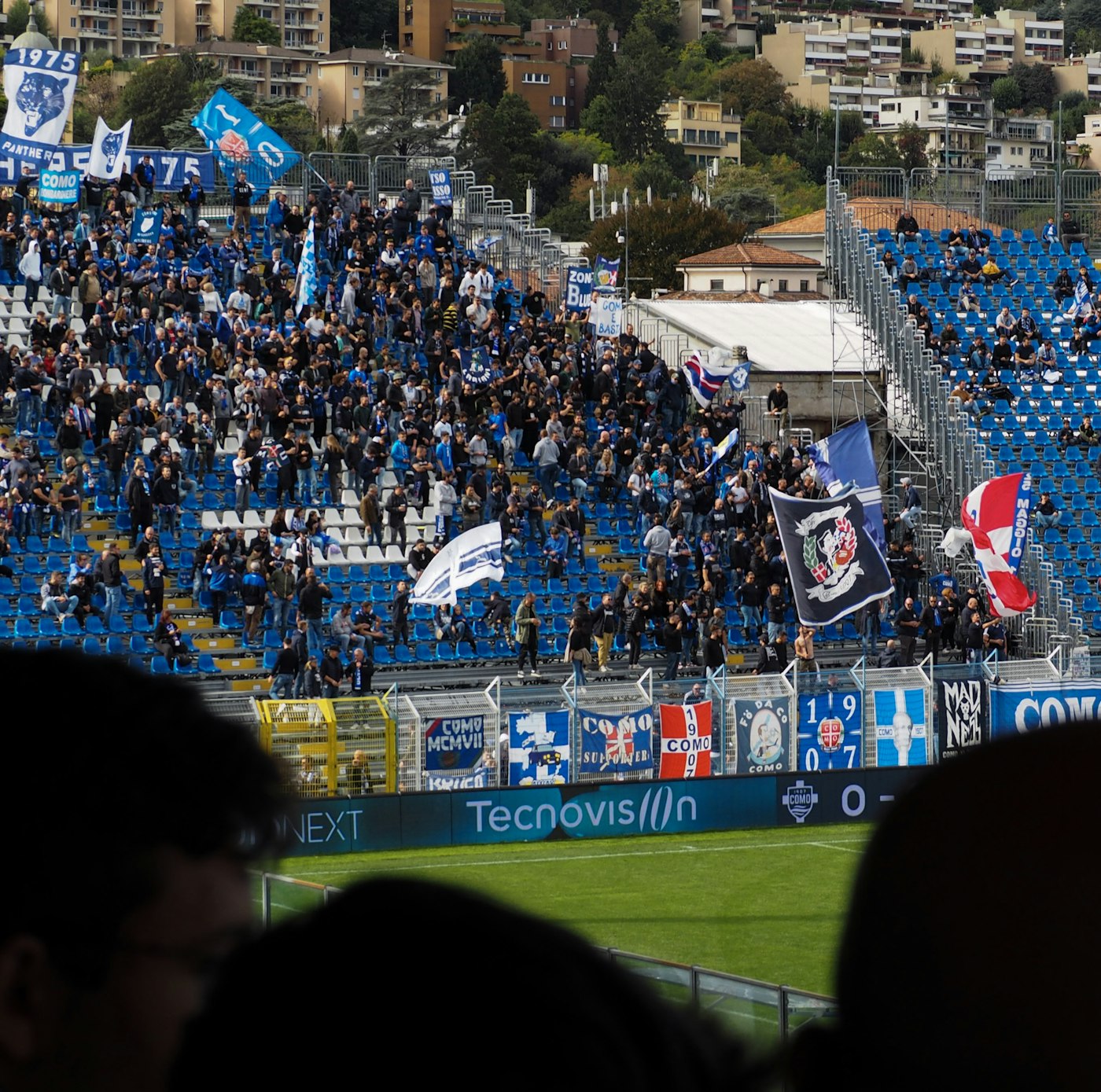 Full football stadium